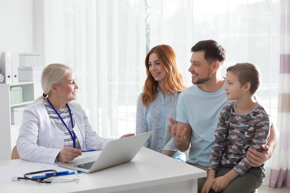 Families at the heart of eating disorder treatment with their specialist.