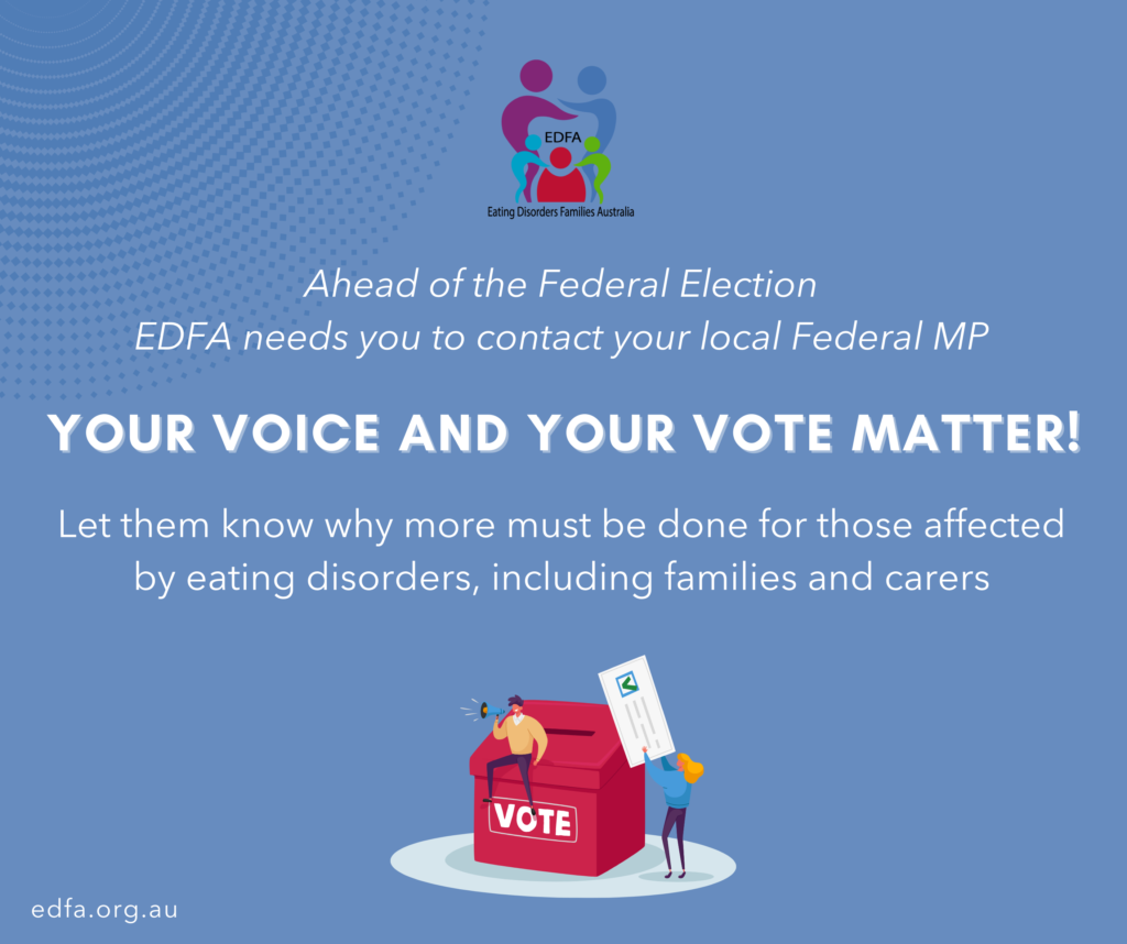 Advocating for loved ones with eating disorder campaign