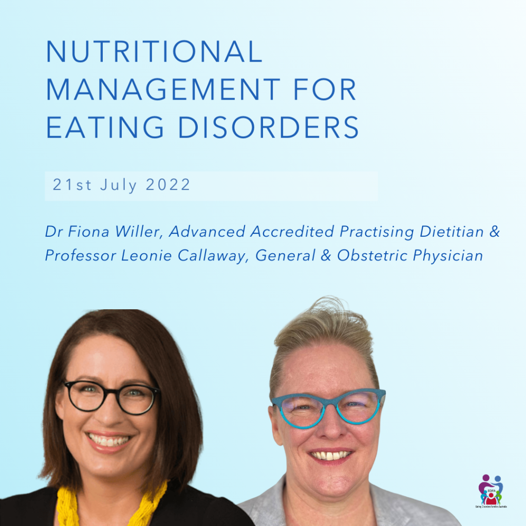 Nutritional Management for Eating Disorders